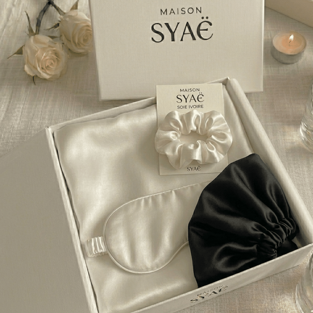coffret 100% soie de murier
